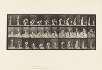 Plade 215.Anbringelse af barn af Eadweard Muybridge