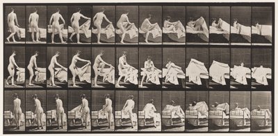 Tallerken 263. At komme i seng af Eadweard Muybridge