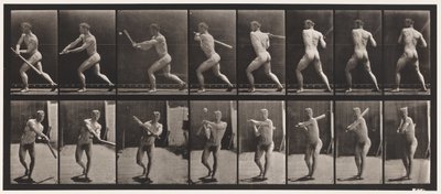 Plade 278. Base-ball; Batting af Eadweard Muybridge