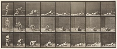 Tavle 357. Liggende udbøjet og skydende af Eadweard Muybridge
