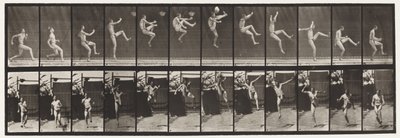 Plade 366. Running, Hitch and Kick af Eadweard Muybridge