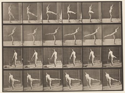 Tavle 370. Første balletaktion af Eadweard Muybridge