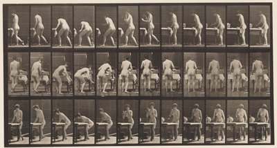 Tallerken 435. Strygetøj af Eadweard Muybridge