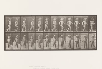 Tavle 468. Barn, gående af Eadweard Muybridge