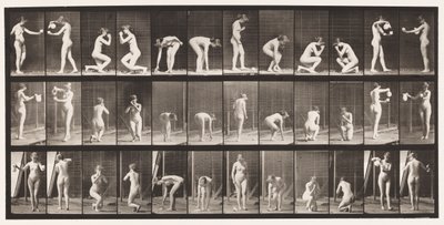 Plade 501. Diverse, Bøjning, Knælende mv. af Eadweard Muybridge