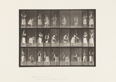 Tallerken 516. Diverse Bevægelser med Vandkrukke af Eadweard Muybridge