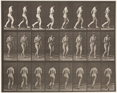 Tavle 70. Løbende., 1872-1885 af Eadweard Muybridge