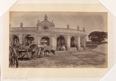 Offentligt vaskeri, Guatemala af Eadweard Muybridge