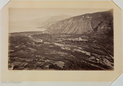 Panagachel-dalen, Guatemala af Eadweard Muybridge