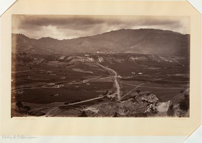 Totonicápan-dalen, Guatemala af Eadweard Muybridge