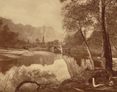 Yosemite-dalen fra Mosquito Camp, nr. 22 af Eadweard Muybridge