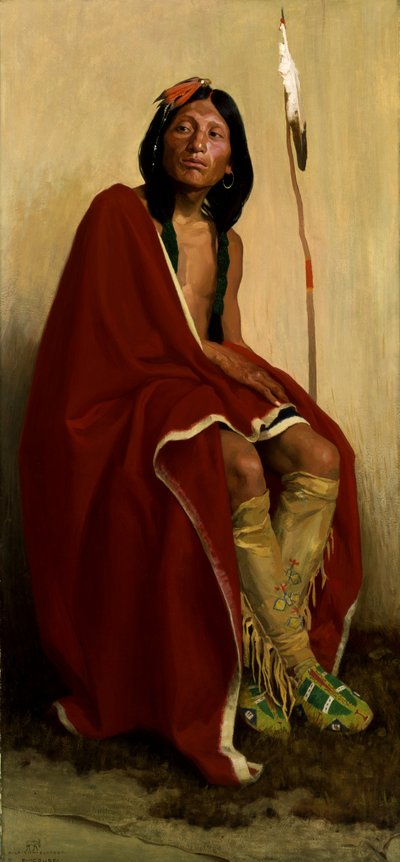 Elk-Foot fra Taos-stammen af Eanger Irving Couse