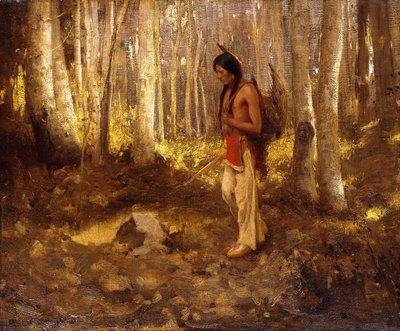 Lone Hunter af Eanger Irving Couse