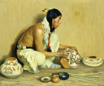 Keramikmageren af Eanger Irving Couse