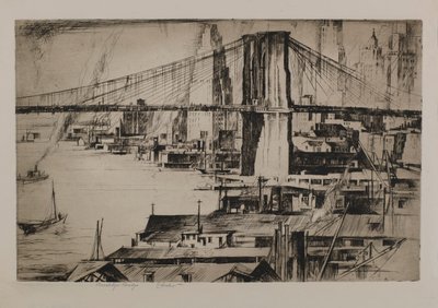 Brooklyn Bridge af Earl Horter