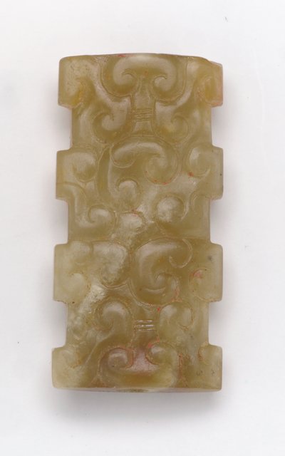 Rektangulært vedhæng af Eastern Zhou Dynasty Chinese School