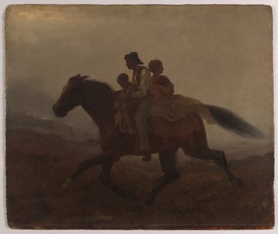 A Ride for Liberty (olie ombord) af Eastman Johnson