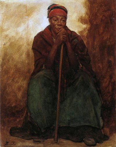 Dinah, den sorte tjener af Eastman Johnson
