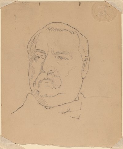 Grover Cleveland [recto] af Eastman Johnson