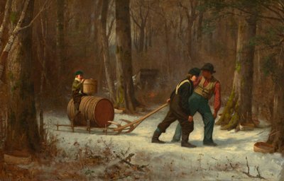 På vej til lejren af Eastman Johnson