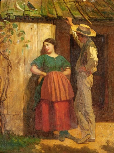 Rustik frieri af Eastman Johnson