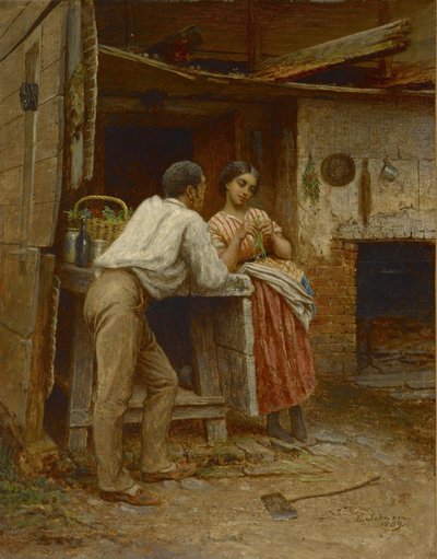 Frieri i Syden af Eastman Johnson