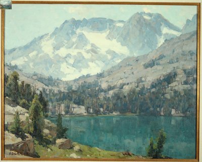 Sierra Lake (olie på lærred) af Edgar Alwin Payne