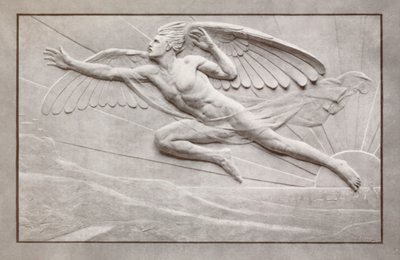 "Speed" (farve litho) af Edgar Bertram Mackennal