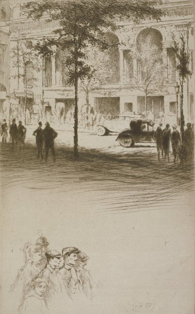 Et bytorv, illustration til 