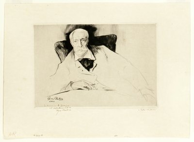 Alfred Stevens af Edgar Chahine