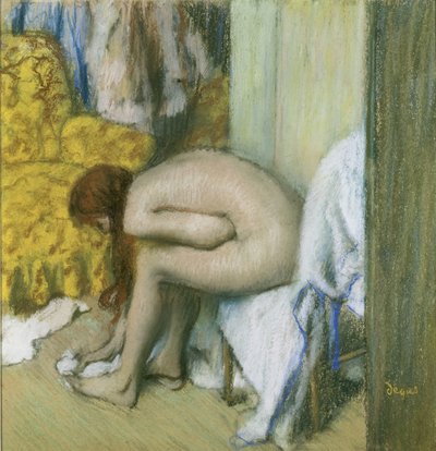 Efter Badet af Edgar Degas