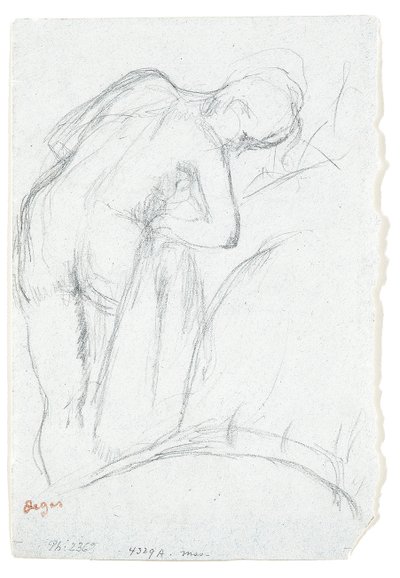 Efter Badet af Edgar Degas