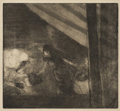 På Café des Ambassadeurs, ca. 1879-80 af Edgar Degas