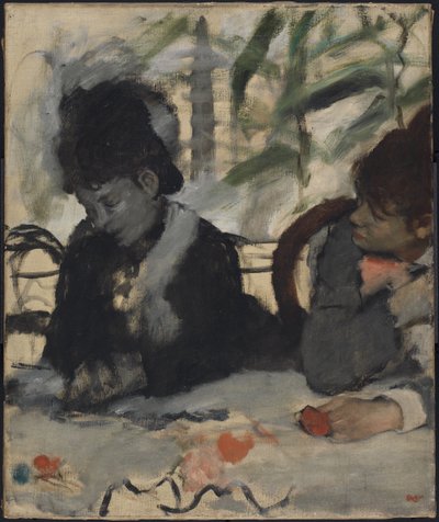 På caféen af Edgar Degas
