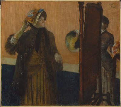 Hos modisten af Edgar Degas