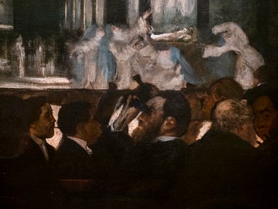 Ballet af Robert Djævelen (detaljer). 1871-1872. Olie på lærred. af Edgar Degas