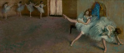 Før balletten af Edgar Degas