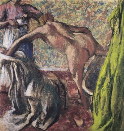 Breakfast After the Bath The Breakfast After the Bath, ca 1896 af Edgar Degas