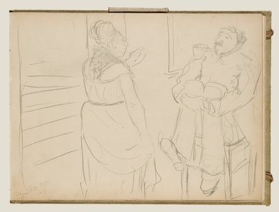 Bordelscenen af Edgar Degas