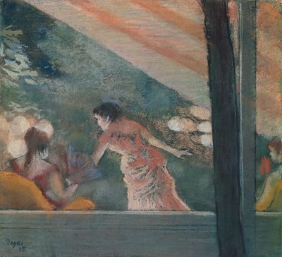 Cafekoncert hos Ambassadørerne af Edgar Degas