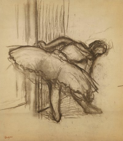 at danse; Danser, af Edgar Degas