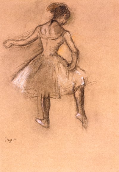 Danserinde, ca. 1880 af Edgar Degas