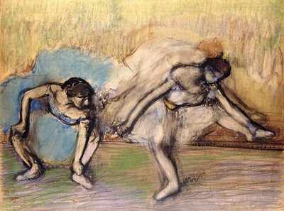 Dansere i hvile, ca. 1896 af Edgar Degas