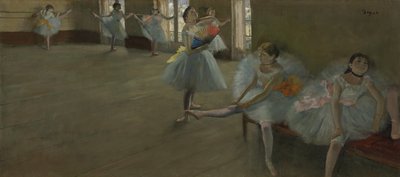 Dansere i klasseværelset, ca. 1880 af Edgar Degas