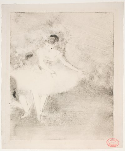 Danser på scenen af Edgar Degas