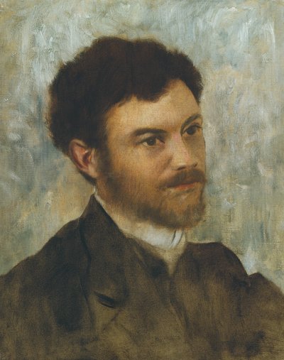 Degas - Portræt af en mand, ca. 1868-1872, L 195 af Edgar Degas