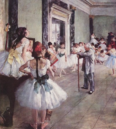 Danseundervisningen af Edgar Degas