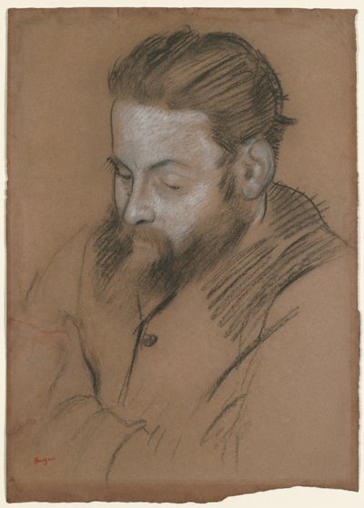 Diego Martelli af Edgar Degas