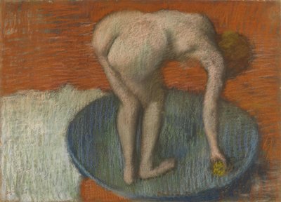 Kvinde ved badekarret af Edgar Degas