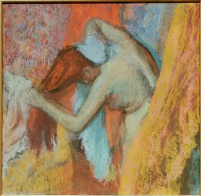 Kvinde på toilettet af Edgar Degas